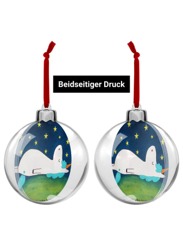 Mr. & Mrs. Panda christbaumkugel Einhorn Sternenhimmel Design oh... in Weiß