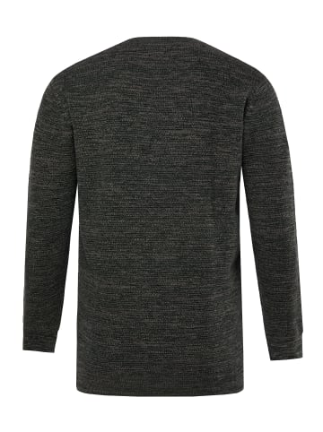 Men Plus Pullover in tannengrün