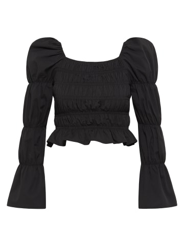 faina Damen Bluse in Schwarz