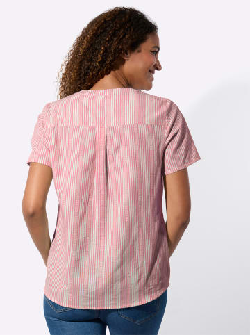 WITT WEIDEN Streifenbluse in flamingo-gestreift