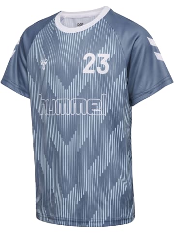 Hummel T-Shirt Raglanärmel Hmljr Reg Kinder in FLINT STONE