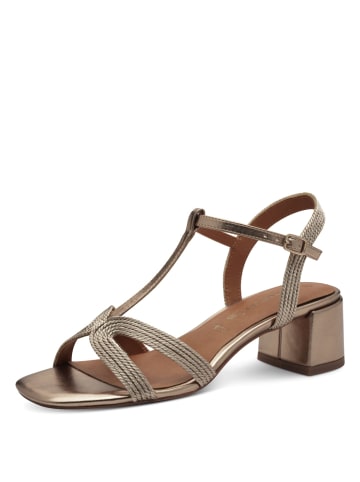 Tamaris Riemchensandaletten in Gold