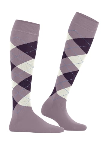 Burlington Marylebone Kniestrumpf in Dusty lila