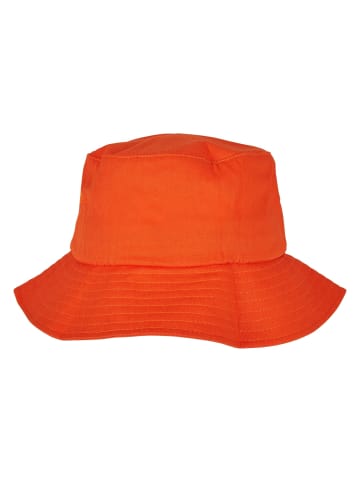  Flexfit  Flexfit Unisex Flexfit Cotton Twill Bucket Hat in orange