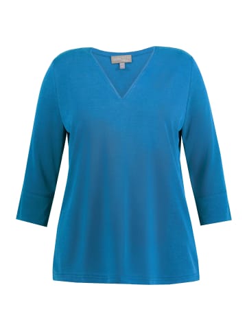 Ulla Popken Shirt in strahlendes blau