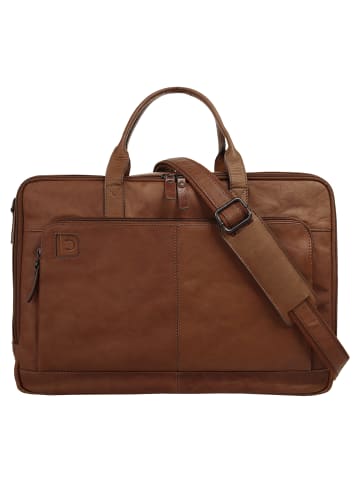 X-ZONE Notebooktasche in cognac