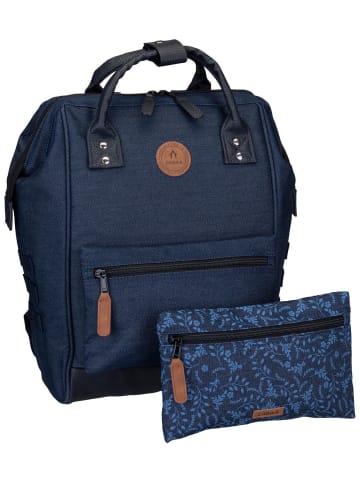Cabaia Rucksack Adventurer Recycled Denim Medium in Namur