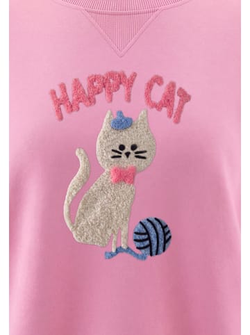 myMo Women Sweatshirt in Pink