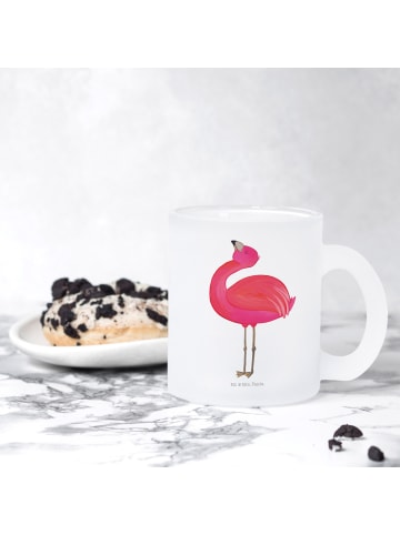 Mr. & Mrs. Panda Tasse Flamingo Stolz ohne Spruch in Transparent