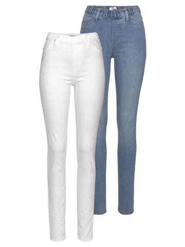 FLASHLIGHTS Jeansjeggings in bleached/white