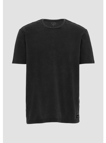 QS T-Shirt in 9999_schwarz