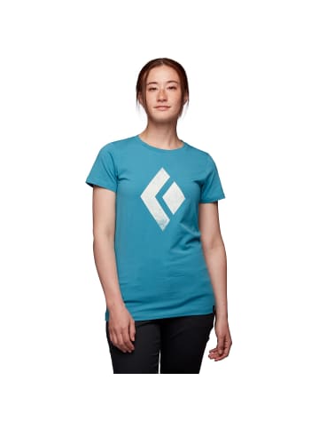 Black Diamond W CHALKED UP TEE in Blau