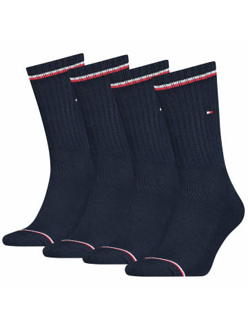 Tommy Hilfiger Socken 4er Pack in Blau