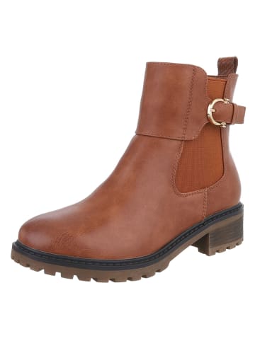 Ital-Design High Heel in Camel