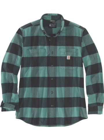 CARHARTT  Hemd "Midweight L/S 105432" in Grün