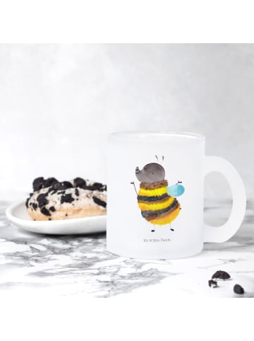 Mr. & Mrs. Panda Tee Tasse Hummel flauschig ohne Spruch in Transparent