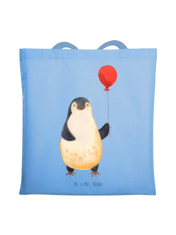 Mr. & Mrs. Panda Beutel Pinguin Luftballon ohne Spruch in Sky Blue