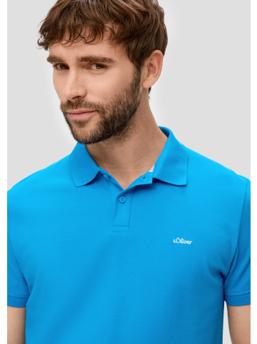 s.Oliver Polo-Shirt kurzarm in Türkis