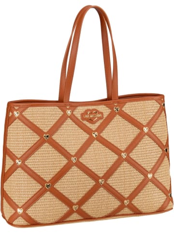 Love Moschino Shopper Summer Details 4307 in Natural Raffia