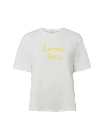 Marie Lund T-Shirt in ecru gelb - 0001