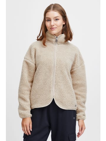 Oxmo Plüschjacke OXTonje in Beige