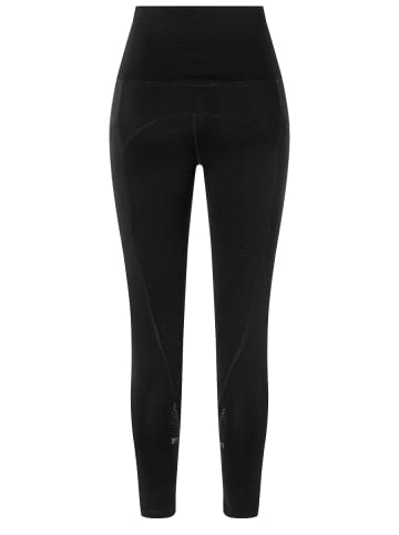 super.natural Funktionelle Running-Tights mit Reflektoren in schwarz