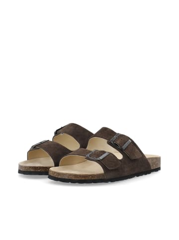 Bianco Sandalen mit Schnallen in Brown
