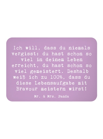 Mr. & Mrs. Panda Kühlschrank Magnet Spruch Trost Erinnerungen mi... in Lavendeltraum