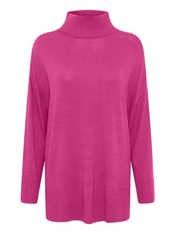 b. young BYMMPIMBA1 LOOSE TURTLENECK - KNIT Loose fit in Very Berry