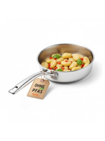 Berndes Schmorpfanne 24 oder 28 cm, Edelstahl - Daily Edition | Signature in poliert