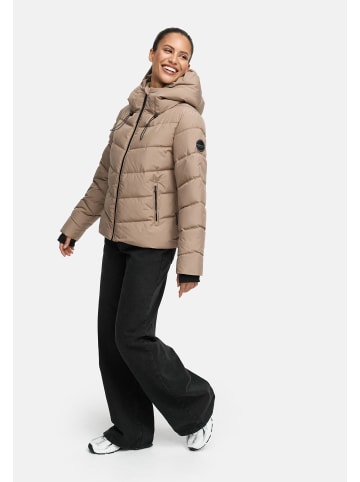 Marikoo Steppjacke Yukanii XVI-1 in Taupe Grey