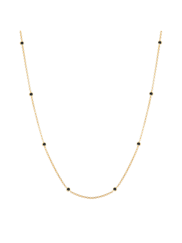 Elli Halskette für Damen in Schwarz