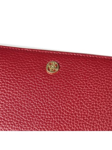 Esquire Alexandria Geldbörse RFID Schutz Leder 17 cm rot
