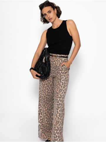 SASSYCLASSY Tank Top mit Außennähten in Schwarz