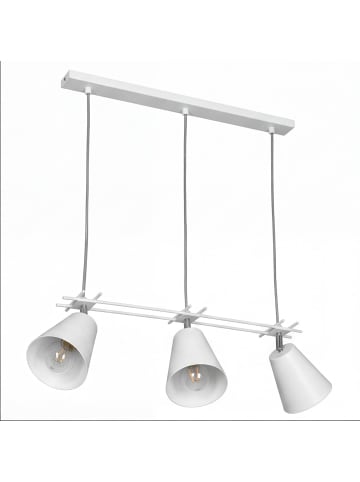 Licht-Erlebnisse Pendelleuchte (B)60 x (L)25 cm in Weiß