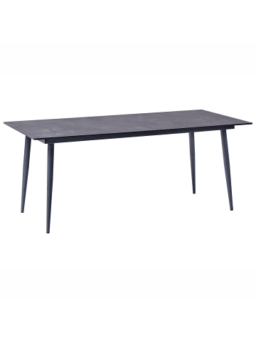 Beliani Esstisch TOLENTINO in Grau - (W) 90 x (H) 75 x (L) 180 cm