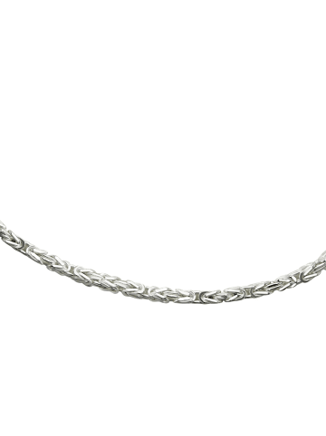 SilberDream Königskette Vierkant-Form Armband 925 Sterling Silber ca. 19cm silber