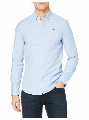 Tommy Hilfiger Langarm FreizeitHemd für Herren in blau