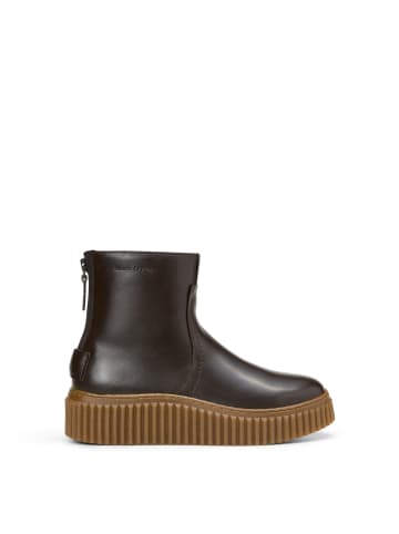 Marc O'Polo Zipper-Boot Model Bianca in dark earth