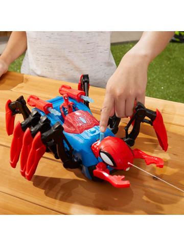 Hasbro Spider-Man Marvel Krabbelspinne mit Wasserspritze + Projektile ab 4 Jahren rot