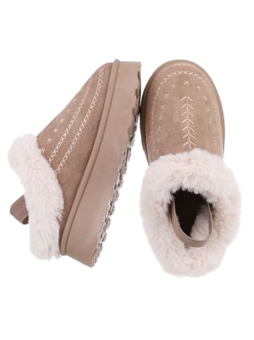 Ital-Design High Heel in Hellbraun
