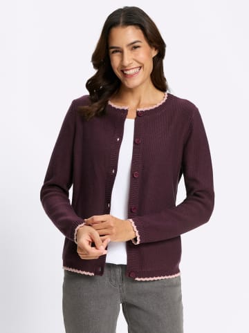 WITT WEIDEN Strickjacke in burgund