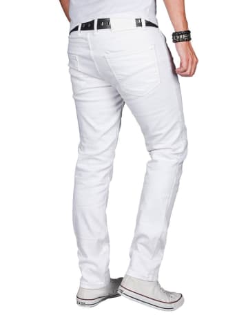 Alessandro Salvarini Jeans Salvarini-Basic-Multi in Weiß