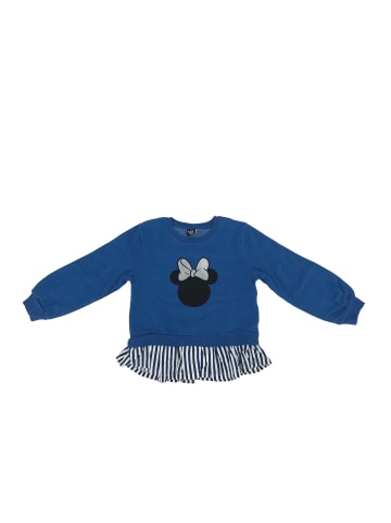 Disney Minnie Mouse Minnie Mouse Sweatshirt-Bluse in Dunkel-Blau
