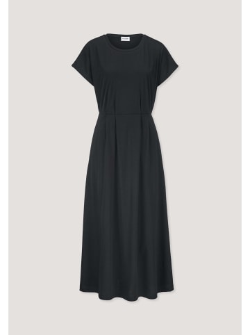 Hessnatur Hessnatur Jersey Kleid Knöchellang Relaxed aus reiner Bio-Baumwolle in schwarz