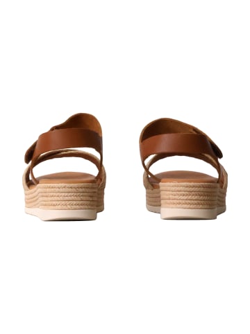 Oh! my Sandals Ledersandalen Braun