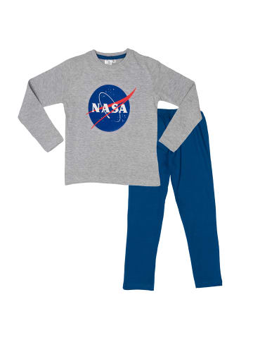 United Labels NASA Schlafanzug -  Langarm in blau/grau