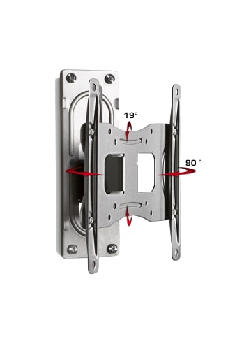 VCM  TV Wandhalterung Halter schwenkar B-FS1 in Silber