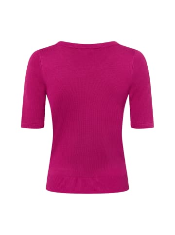 Marie Lund Pullover in fuchsia - 0032