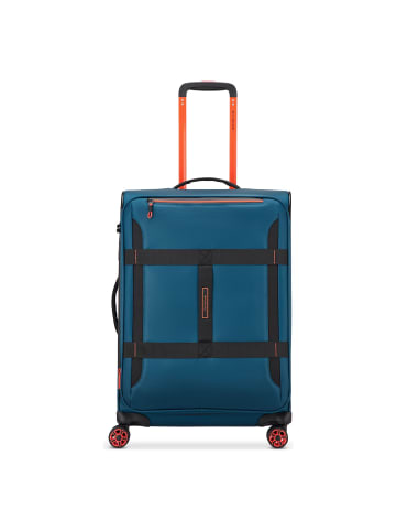 Roncato Norway 4 Rollen Trolley 64 cm mit Dehnfalte denim